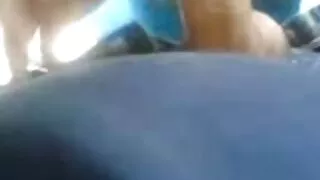 Mergina gavo ne tik gaidžius, bet ir Pissing iš vyrų.